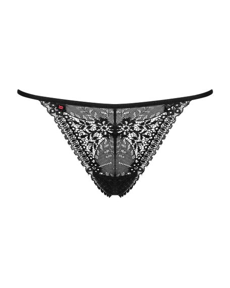 Стринги Obsessive Intensa Черные S/M | Зображення 4