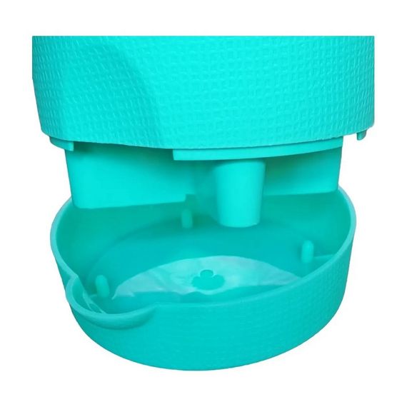 Горщик Фіалка 0.7 л з системою прикореневого поливу бірюзовий | Зображення 4