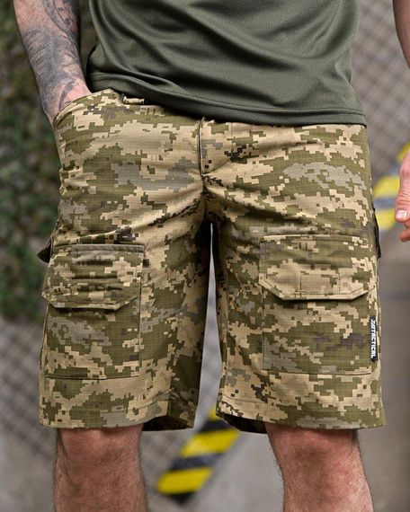 Тактичні шорти PLEZENTVIL 7.62 піксель ПП7474