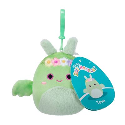 М&apos;яка іграшка Squishmallows на кліпсі – Дракон Тов 9 см (SQCP00217) | Зображення 6