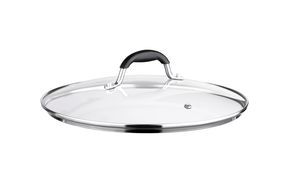 Крышка Ardesto Black Mars 26 см, стекло, нержавеющая сталь, силикон (AR0726SL)