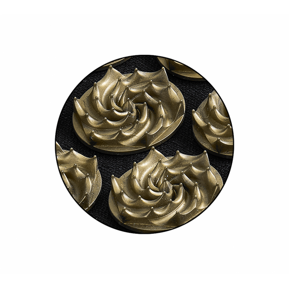 Килимок акупунктурний 4FIZJO Eco Mat Аплікатор Кузнєцова з подушкою 68 x 42 см Black/Gold 4FJ0179 (P-5907739311566) | Зображення 6