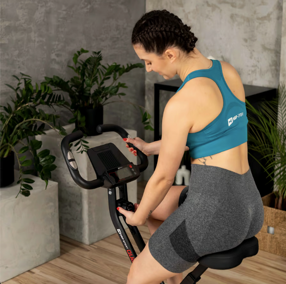 Велотренажер Hop-Sport HS-3020X Quest X-Bike черно-красный | Зображення 4