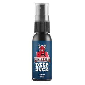 Спрей для глибокого мінету Fuck & Fist Deep Suck для зменшення чутливості горла, 30 мл Sex Aura