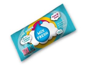 Серветки вологі Handy Snow "Antibacterial" ultra soft 15 шт.