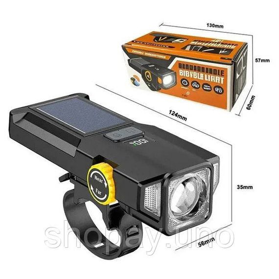 Велофара X17-30W+2LED(red) | Зображення 2