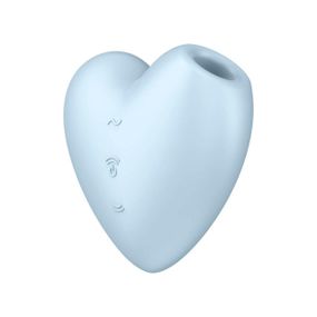 Вакуумный стимулятор - Satisfyer Cutie Heart Blue Sex Aura