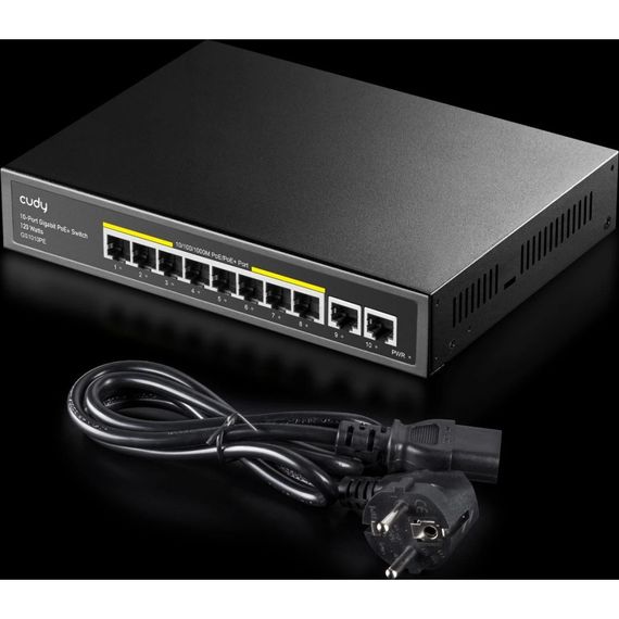 Комутатор мережевий Cudy GS1010PE | Зображення 5