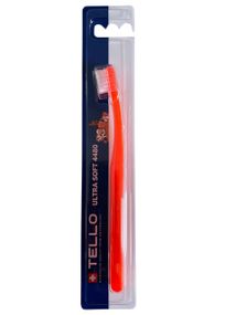 Дитяча зубна щітка Tello Junior 4480 Ultra Soft (від 5 до 10 років), помаранчева