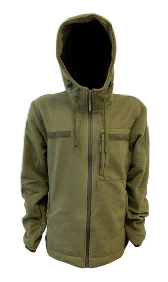 Кофта Tactic4Profi флис хаки с капюшоном с принтом ARMY UKRAINE размер 4XL (56) | Зображення 1