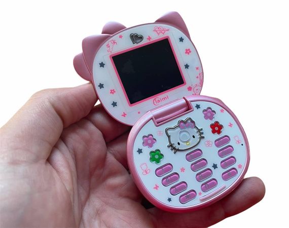 Дитячий мінімобільний Телефон HELLO KITTY (РОЗОВИЙ) | Зображення 6