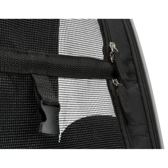 Сумка-рюкзак Trixie для собак Trolley до 8кг з поліестеру чорна/сіра 32х45х25 см | Зображення 7