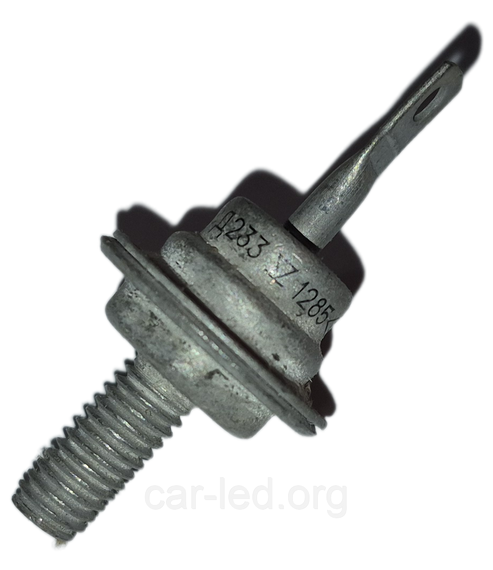 Д233 випрямний діод кремнієвий, дифузний (10A 500V) | Зображення 1