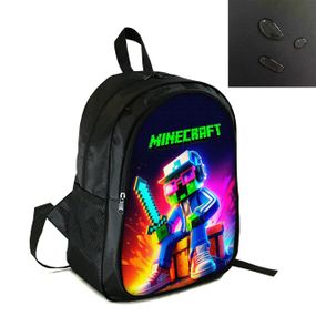 Рюкзак городской/школьный 38×28см с принтом Minecraft Крипер детский, подростковый,спортивный(4186)