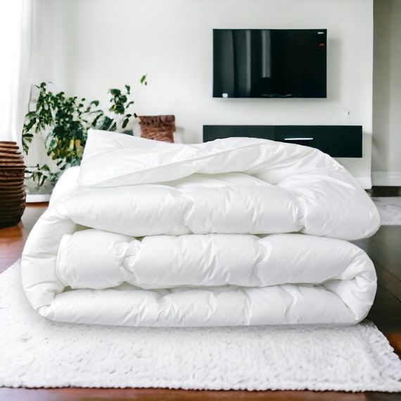 Всесезонна ковдра IDEIA Super Soft Premium аналог лебединого пуху 175Х210 см (8-11781) | Зображення 1