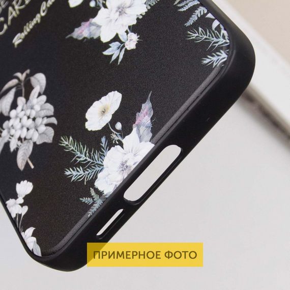TPU+PC чехол Secret Garden для Xiaomi Redmi 13C / Poco C65 Black | Зображення 7