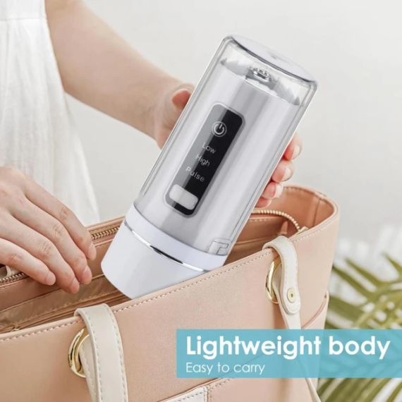 Портативний ірригатор для ротової порожнини QX-3A33 з USB зарядкою та 4 насадками, 3 режими роботи, бездротовий | Зображення 8