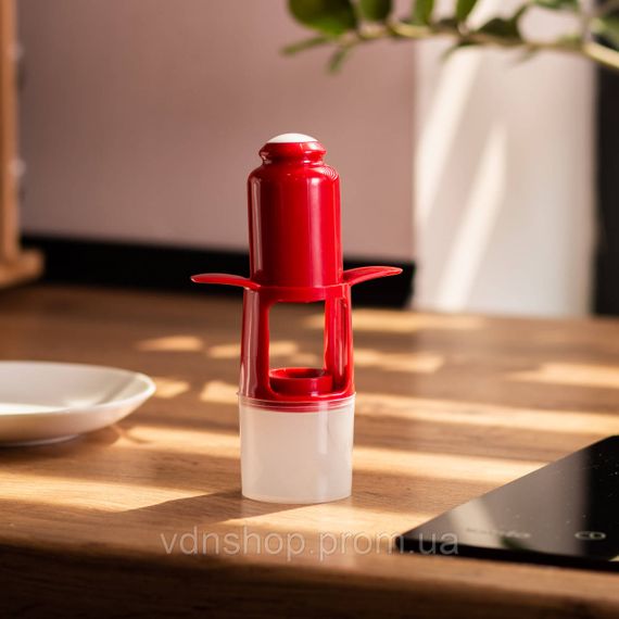 Машинка для видалення кісточок 4×14 (см) з контейнером видавлювач кісточок для вишні, черешні та оливок HP-8-73 | Зображення 3