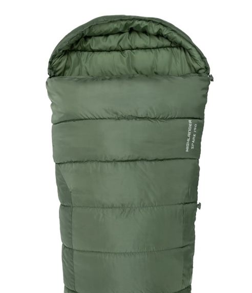 Спальний мішок Highlander Phoenix Spark 150/+4°C Olive Green Left (SB242-OG) 929693 | Зображення 5