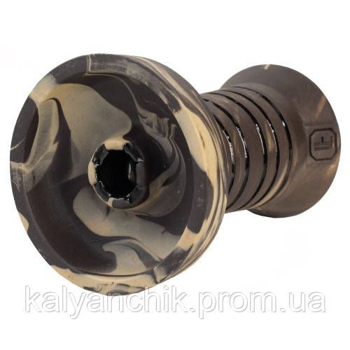Чаша для кальяна Lavart Caldera Glaze Graphite | Зображення 1