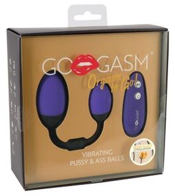 Вібраційний тренажер GoGasm Vibrating Pussy & Ass B Sex Aura