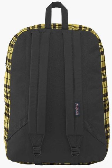 Міський рюкзак 25L Jansport Superbreak жовтий в клітинку | Зображення 5