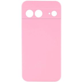 Чохол TPU GETMAN Liquid Silk Full Camera для Google Pixel 7 Рожевий / Pink