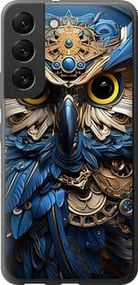 Чехол на Samsung Galaxy S22 Сова v2 из силикона FCh_096143