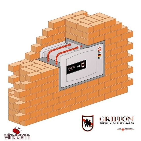 Сейф встраиваемый Griffon WL.3228.E | Зображення 4