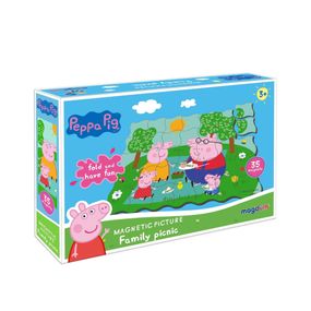 Магнітний пазл Свинка Пеппа "Пікнік" Magdum МЕ 5031-08