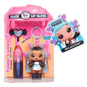 Набор для игры кукла и блеск для губ Nina Heartpop