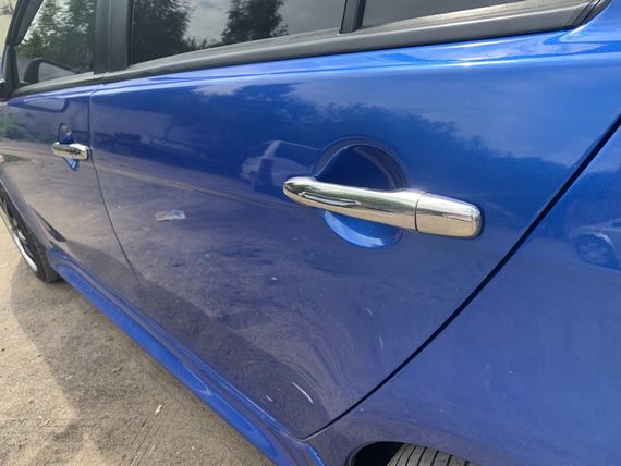 Накладки на ручки (4 шт) З чіпом, OmsaLine - Італійська нержавійка для Mitsubishi Lancer X 2008-2024 рр | Зображення 4