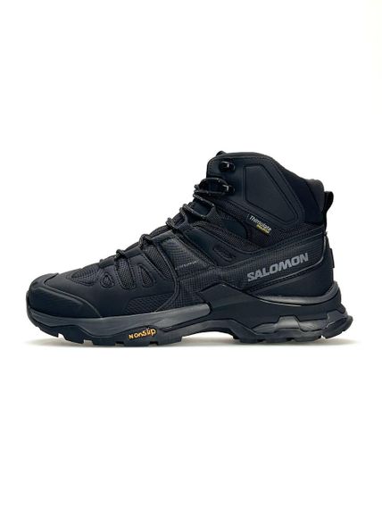 Чоловічі зимові кросівки Salomon Quest 4 GTX Black Grey Fur  , В'єтнам 44 28 - 28,5 см | Зображення 2