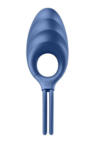 Эрекционное виброкольцо лассо Satisfyer Swordsman Blue, крепкая фиксация, 10 режимов, мощный мотор sexstyle | Зображення 3