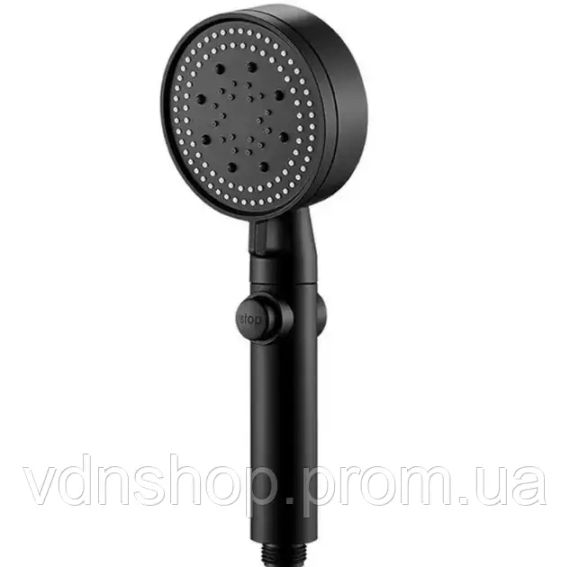 Насадка лейка для душа высокого давления 4 режима с кнопкой включения SHOWER AA1-4