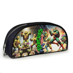 Пенал школьный с принтом Черепашки-ниндзя 23х10х8 см детский для девочки,мальчика (3981)