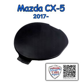 Mazda CX-5 с 2017 заглушка (ORIGINAL) буксировочного крюка переднего бампера, KB8A50A11BBB