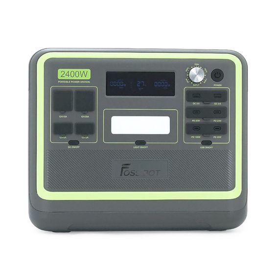 Портативна зарядна станція FOSSiBOT F2400.2200W/2048W h LiFePO4, MPPT 500W max | Зображення 2