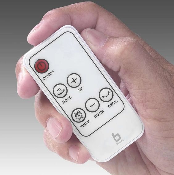 Тепловентилятор керамічний Bo-Camp Heater Ceramic Ventilation 1000/2000 Watt (8618460) (DAS301703) | Зображення 1