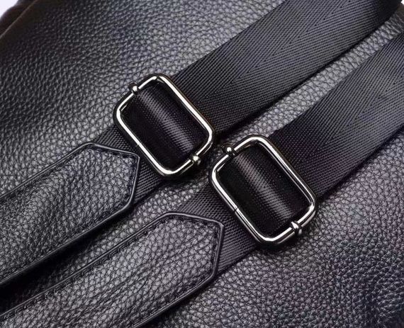 Шкіряний класичний жіночий рюкзак чорний 94083 | Зображення 6