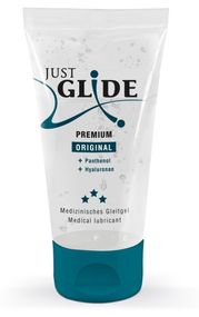 Веганский органический гель-лубрикант - Just Glide Premium, 50 ml Sex Aura