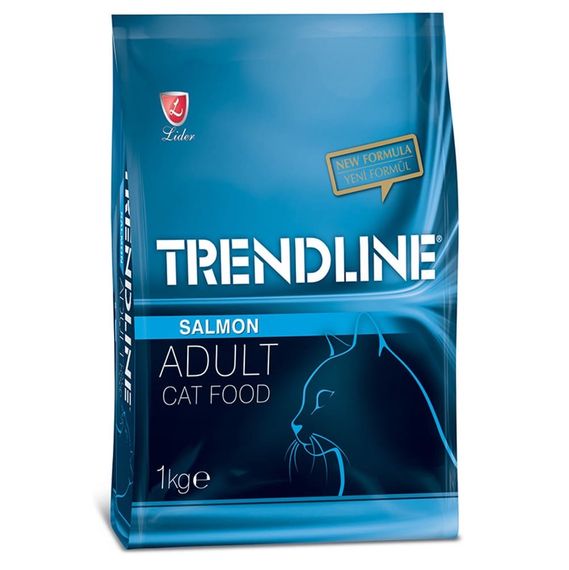 Корм Trendline Cat Salmon сухий з лососем для дорослих котів 1 кг