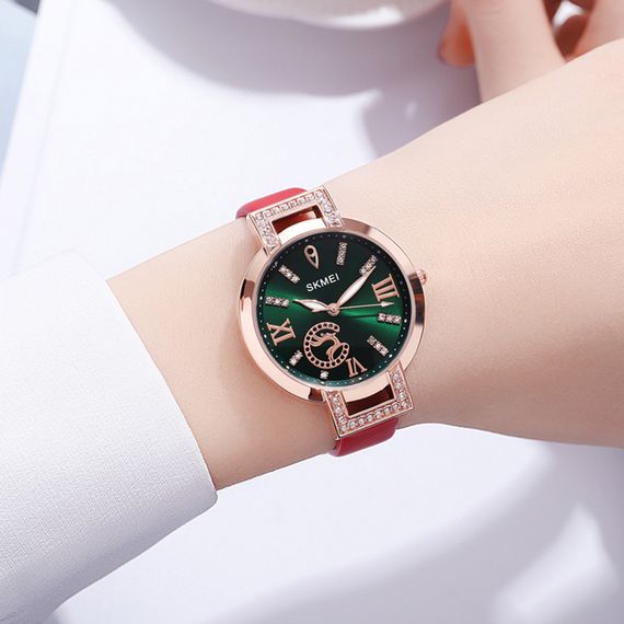 Жіночий годинник Skmei 1977RD Red | Зображення 2