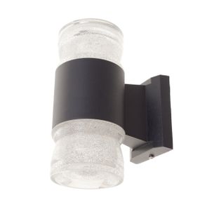 Светильник фасадный LED 14W IP65 NW Black (AL-607)