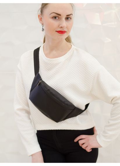 Поясна сумка бананка Sambag Tirso MSO чорний 31 х 12 х 5 см (80119001) | Зображення 2