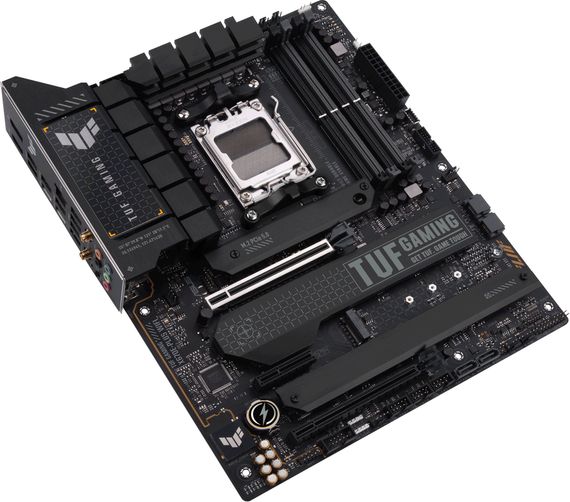 Материнcька плата ASUS TUF GAMING X670E-PLUS WIFI sAM5 X670 4xDDR5 M.2 HDMI DP WiFi BT ATX (90MB1BK0-M0EAY0) | Зображення 4