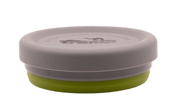 Стакан складной силиконовый Tramp с крышкой 200 ml  green (UTRC-126-green) | Зображення 2