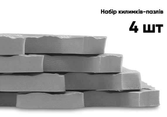 Мат-пазл EasyFit SwallowTail EVA 120х120х1 см татами ластівчин хвіст Сірий (EF-1950-GY) | Зображення 3