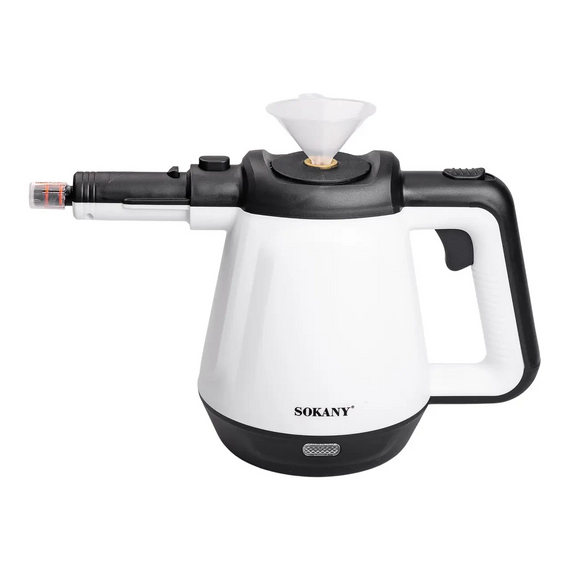 Пароочисник ручний Sokany 1200 Вт з насадками, відпарювач для кухні, меблів та ванної, парове чищення | Зображення 3