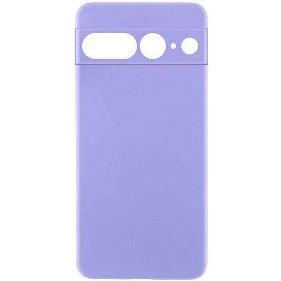 Чехол Silicone Cover Lakshmi Full Camera (AAA) для Google Pixel 7 Pro Сиреневый / Dasheen
